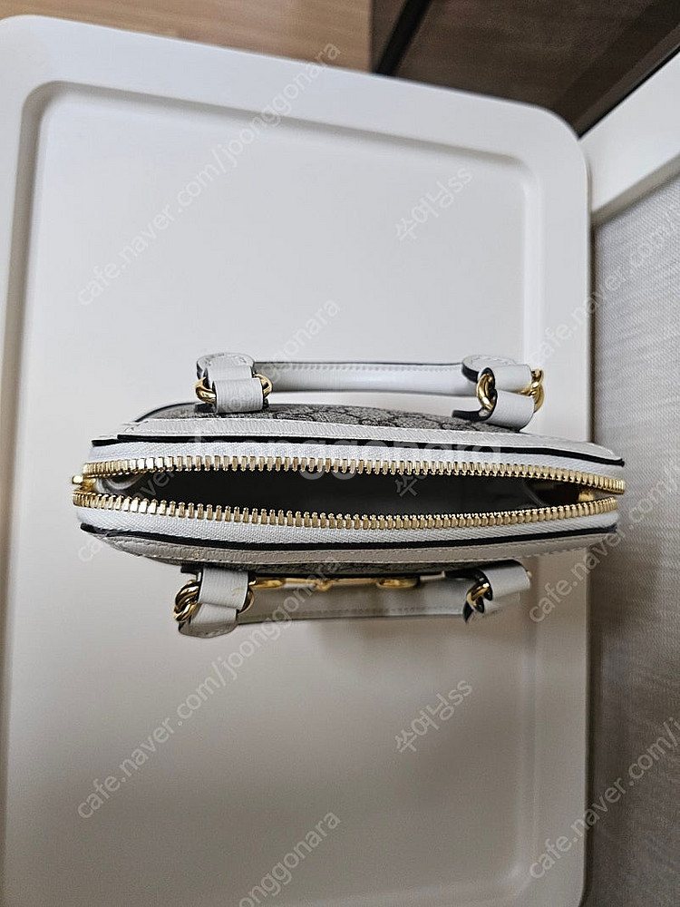 신품급) 구찌 홀스빗 1955 탑핸들 미니백 정품--7