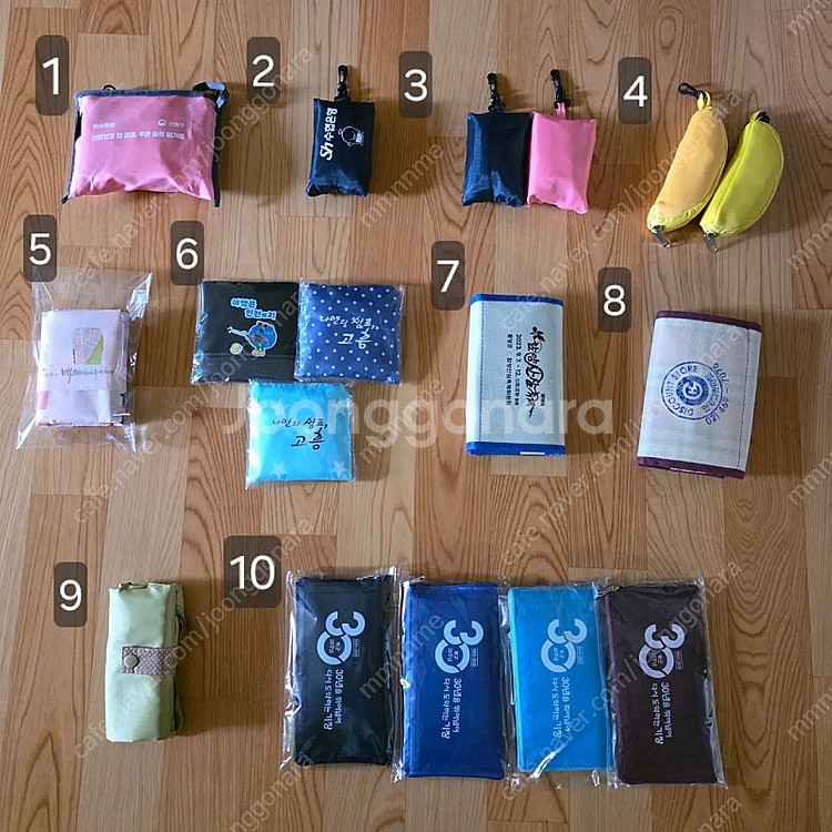 휴대용 접이식 장바구니(새제품)--0