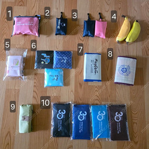 휴대용 접이식 장바구니(새제품)