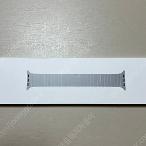 <미개봉> 애플워치 정품 42mm 실버 링크 브레이슬릿 팝니다 링블 44mm 45mm 46mm 49mm 호환