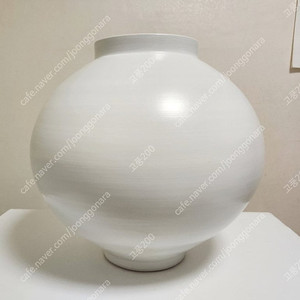 무광 대형 달항아리 5번 (51.5cm) / 미사용 새상품