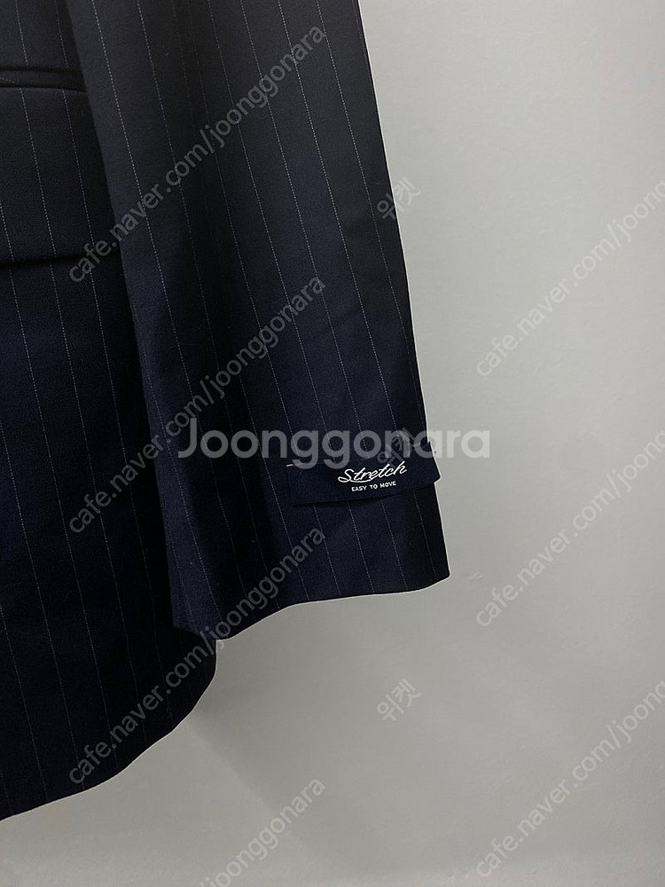 (100,32) 남성용 지이크 SEIG 스트라이프 정장...--3