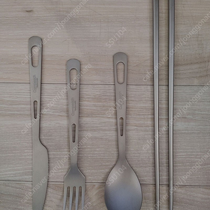 Campeach 순수 티타늄 커트러리 4종세트 새거