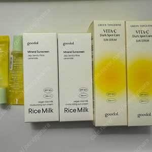 구달 청귤선세럼+비건라이스밀크 선크림 4개