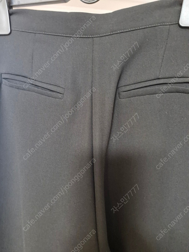 하이웨이스트 블랙 와이드 팬츠 S 이미지