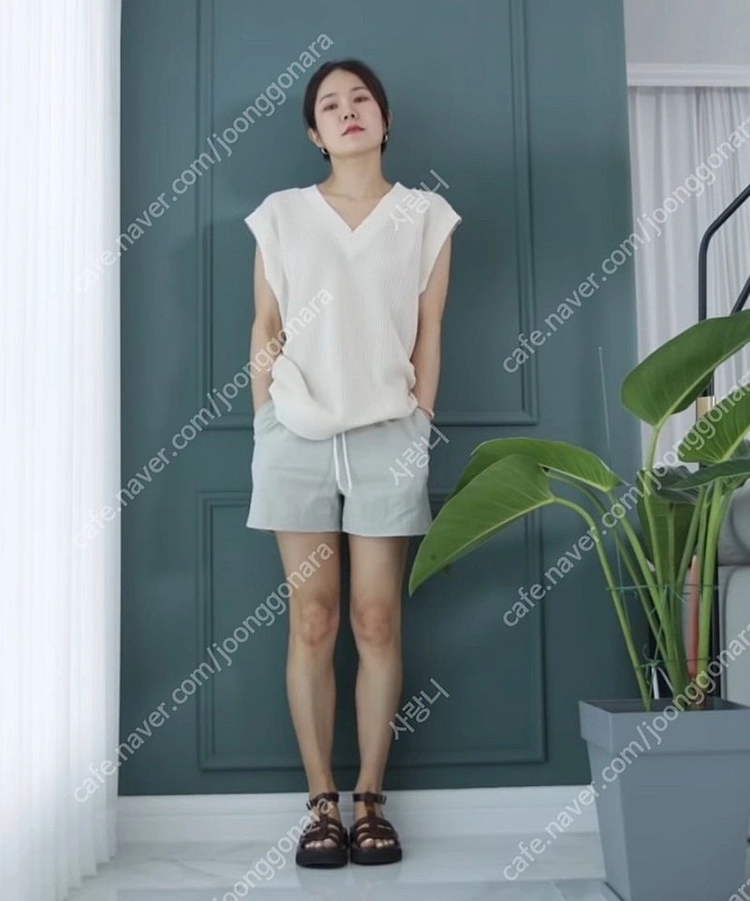 자라 오버사이즈 자카드 베스트 (M) 이미지