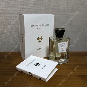 알타이아 향수 돈크라이포미 100ml