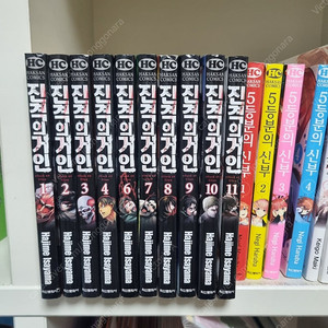 진격의 거인 만화책 10권