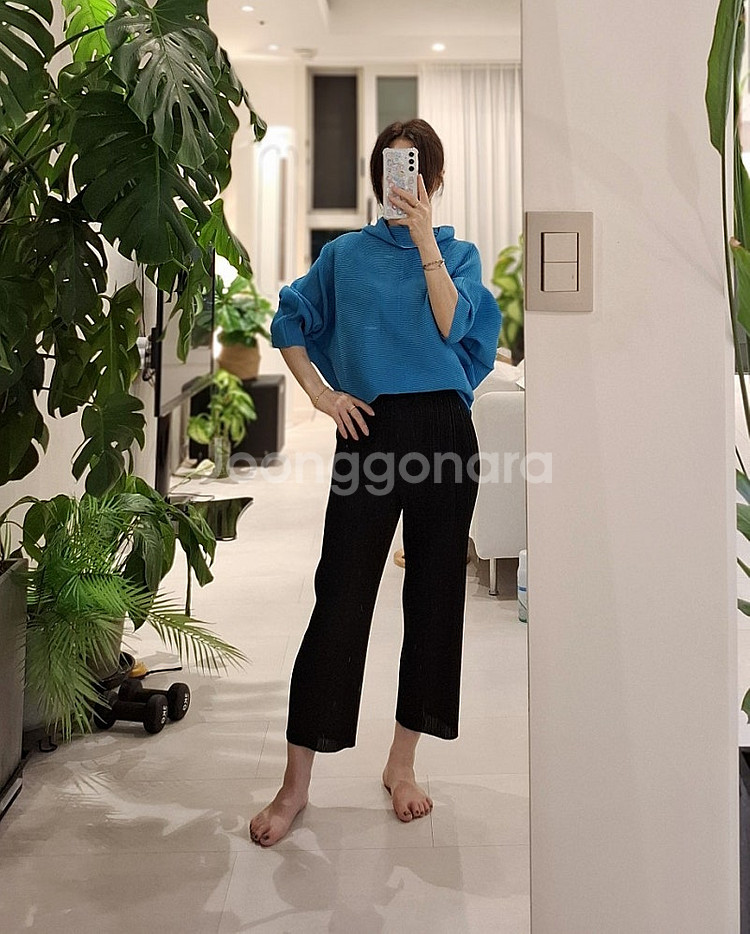 이세이미야케 미 돌먼 스트레치 가디건 플리츠플리즈--7