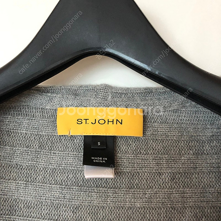 센존 캐시미어 100 숄 니트 빅카라 가디건 출근룩 올드머니룩 하객룩--3