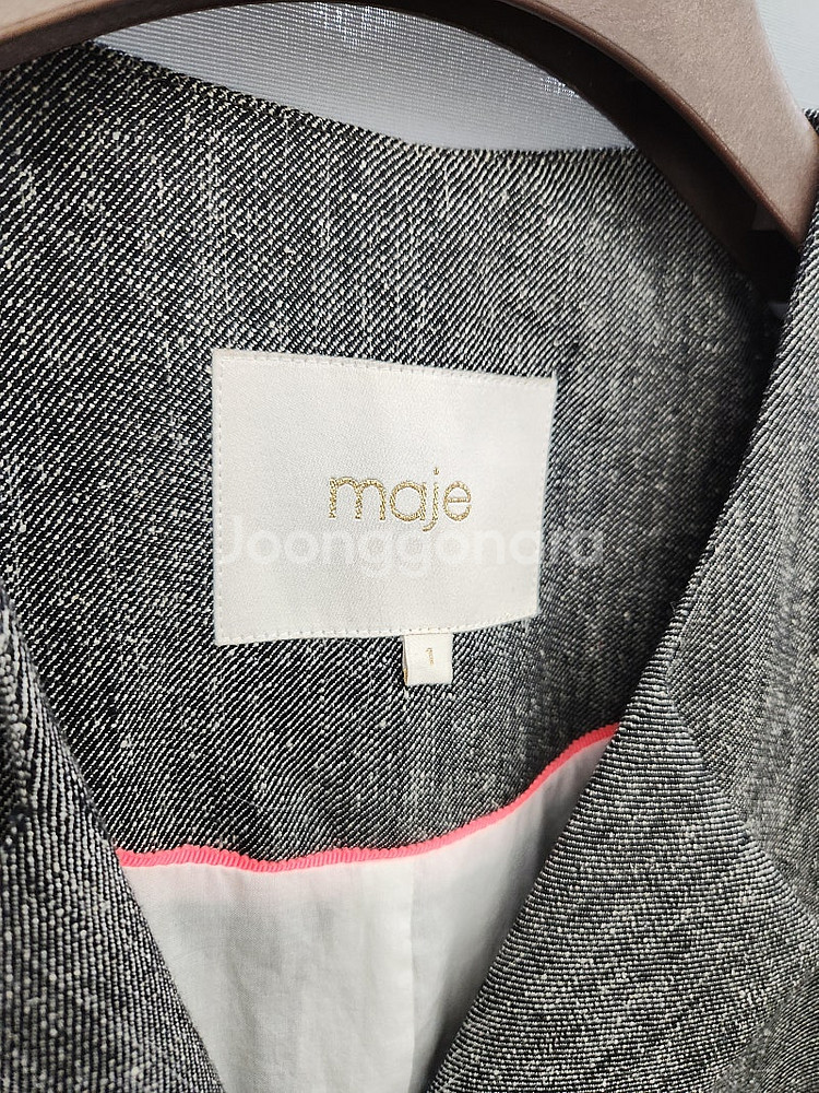 maje 마쥬 롱 자켓/한섬 타임 마인 미샤 구호 랑방 띠어리 쟈딕앤볼테르 마쥬 산드로 코스 듀엘 시스템 폴로 랄프...--8