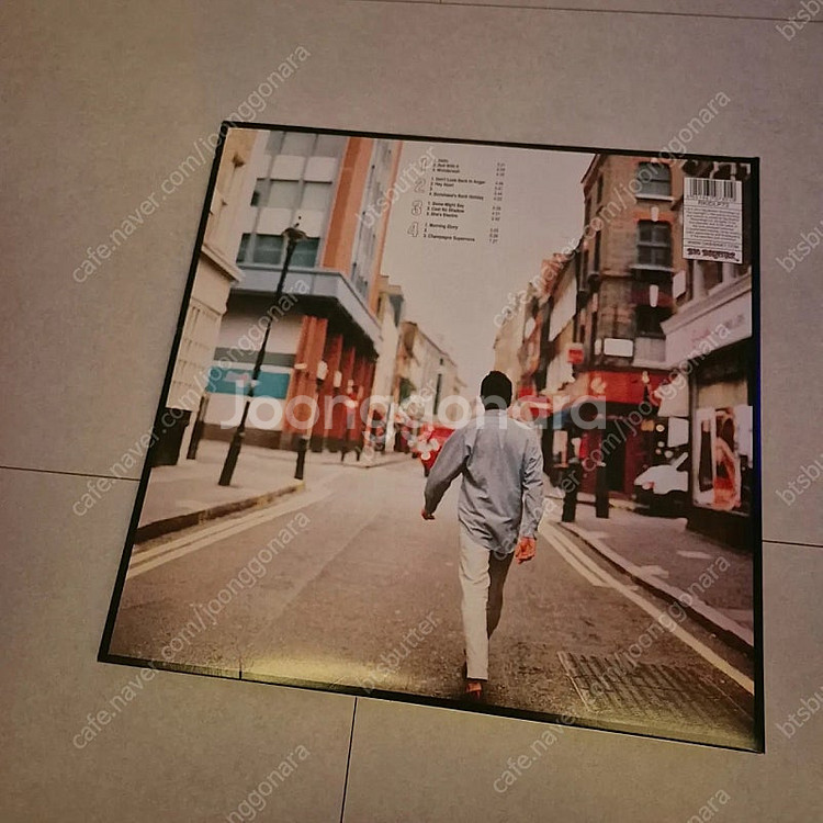 오아시스 LP Oasis 정규2집 (블랙반)--1