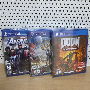 소장용 새제품급 PS4 게임타이틀 5종 팝니다. *프로텍터 케이스 포함