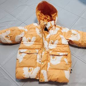 미니로디니 패딩 백조