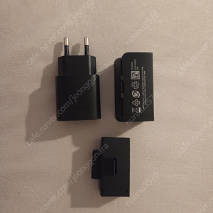 새제품) 삼성 정품 충전기 + 케이블 + 젠더(?) C to C 케이블