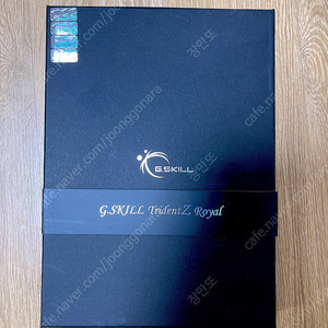 G.skill trident z royal 트라이던트 로얄 실버32gb(8*4) 쿼드킷 3200mhz cl14