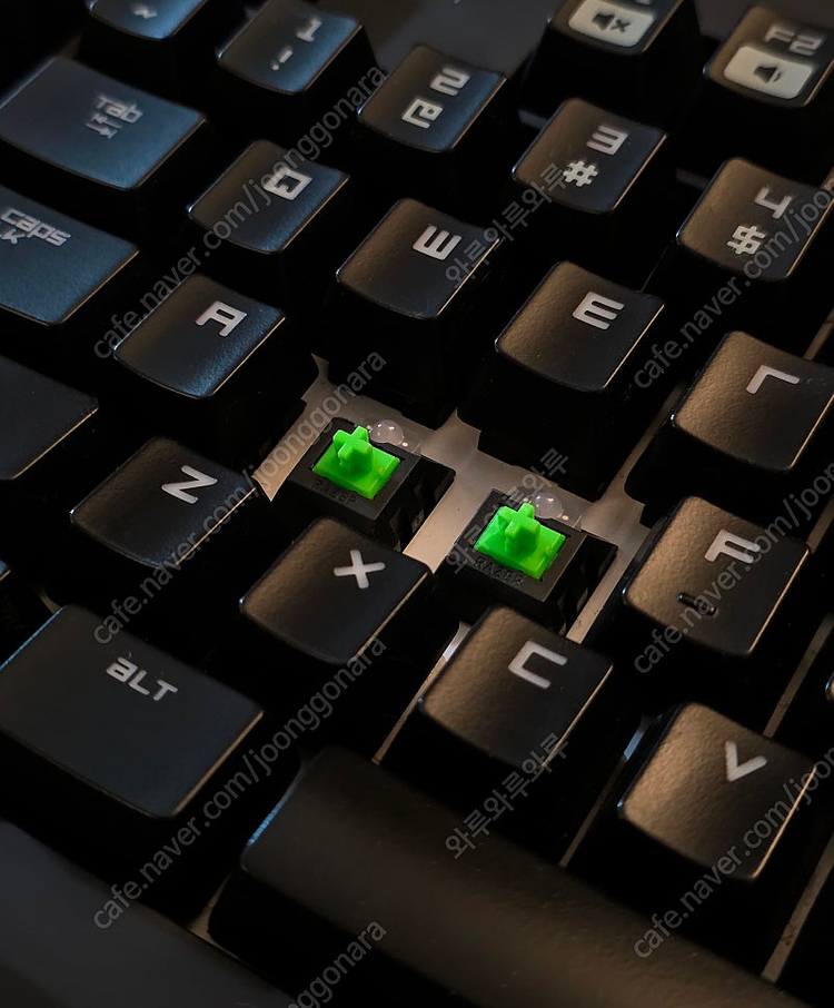 레이저 블랙위도우 크로마 스텔스 2014 / 레이저 녹축 팝니다.--7