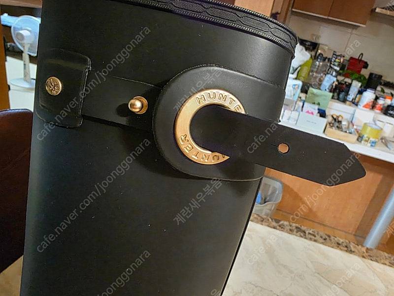 헌터 리파인드 아일렛 버클 톨 레인부츠 250사이즈--6