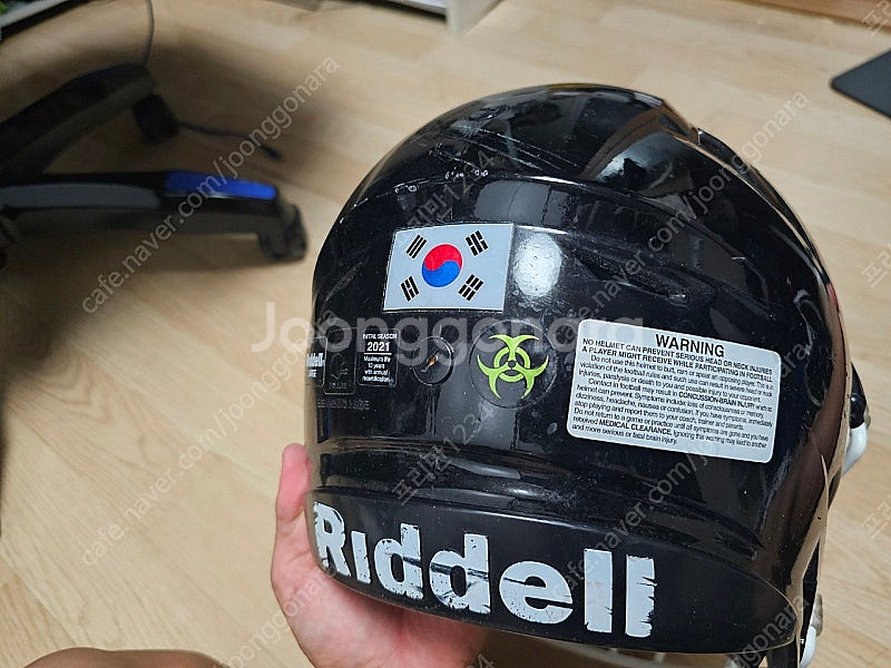 미식축구 헬멧 스피드플렉스 L 검정색--0