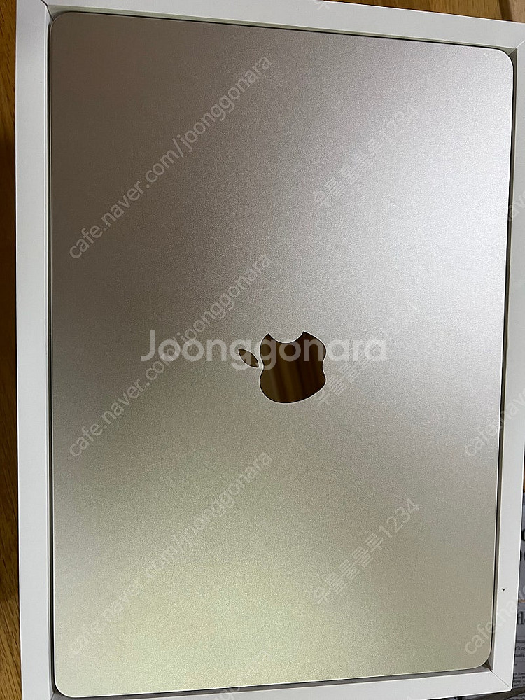 맥북에어15 M3 16GB/256GB 스타라이트--2