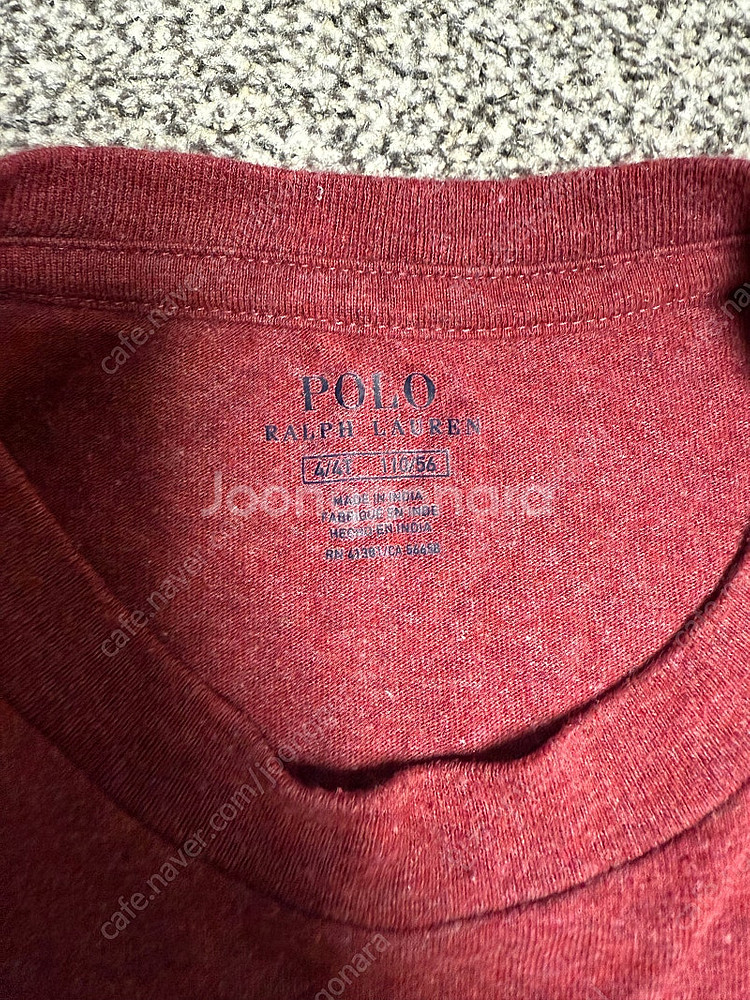 폴로 키즈 긴팔티 4T--2