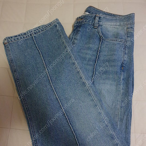 [청바지] 유니폼브릿지/핀 턱 와이드 데님 팬츠/2회 착용 가격 내림 운포 35,000원