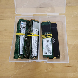 NVME M.2 SSD 512GB 16개 개당4만 컨디션 좋습니다.