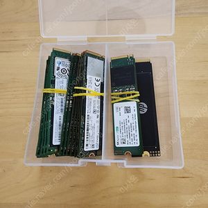 NVME M.2 SSD 512GB 16개 개당4만 컨디션 좋습니다.