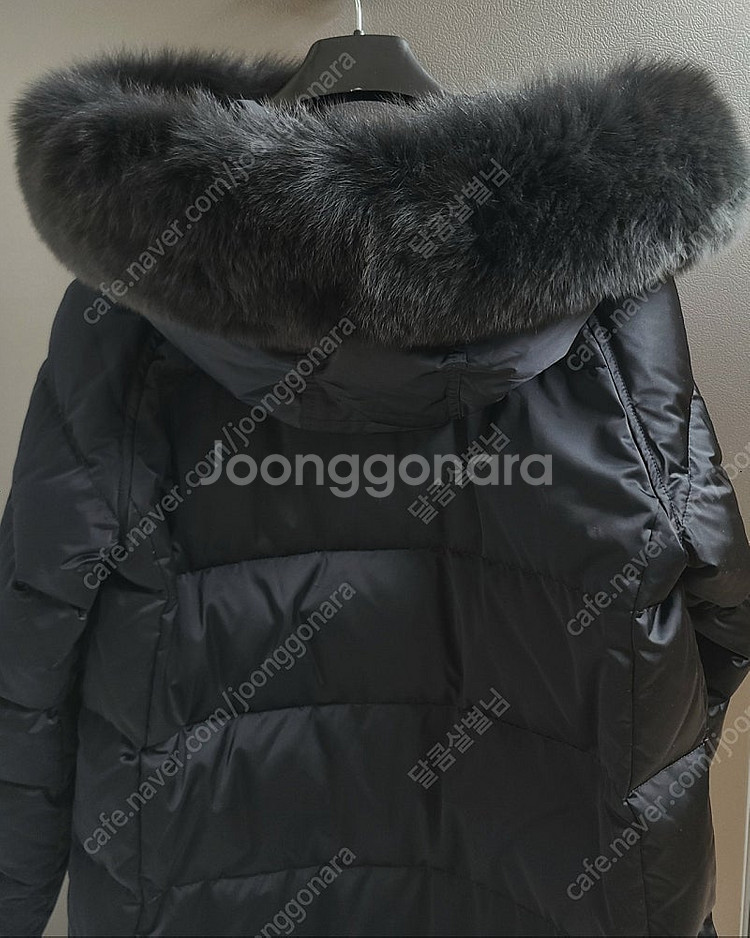 보브 블랙 패딩--0
