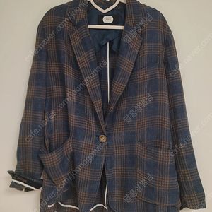 듀엘 체크자켓 66