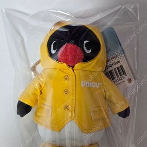 [새상품] 우비 핑구 키링 인형 더블 하트 피쉬 물고기 핑가
