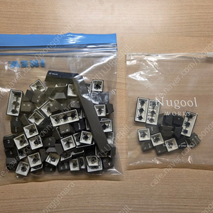 레오폴드 그라파이트 화이트 한글 풀배열 키캡