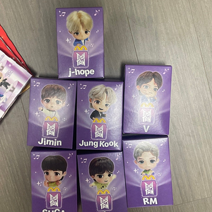 해피밀 BTS 멤버 전체 일괄 판매 (토이1~7번) 이미지