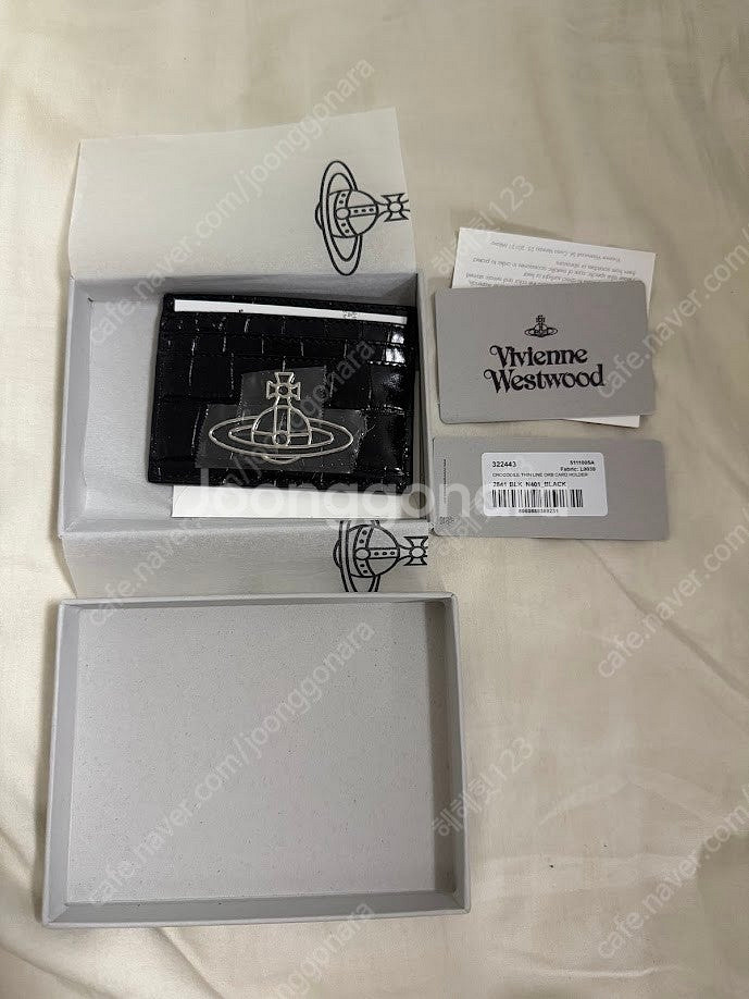 비비안웨스트우드 크로커다일 카드지갑--2