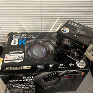 블랙매직 bmpcc 6k pro 팝니다