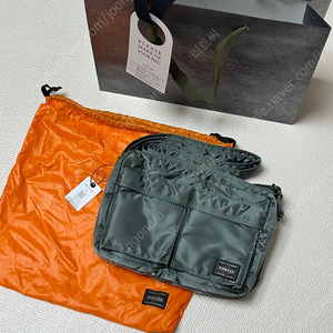 (새상품) 요시다포터 올뉴 탱커백 스몰 세이지그린