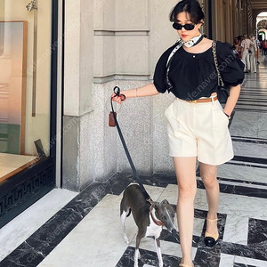 노미나떼 클래식 볼륨 팬츠- 스몰사이즈, 화이트