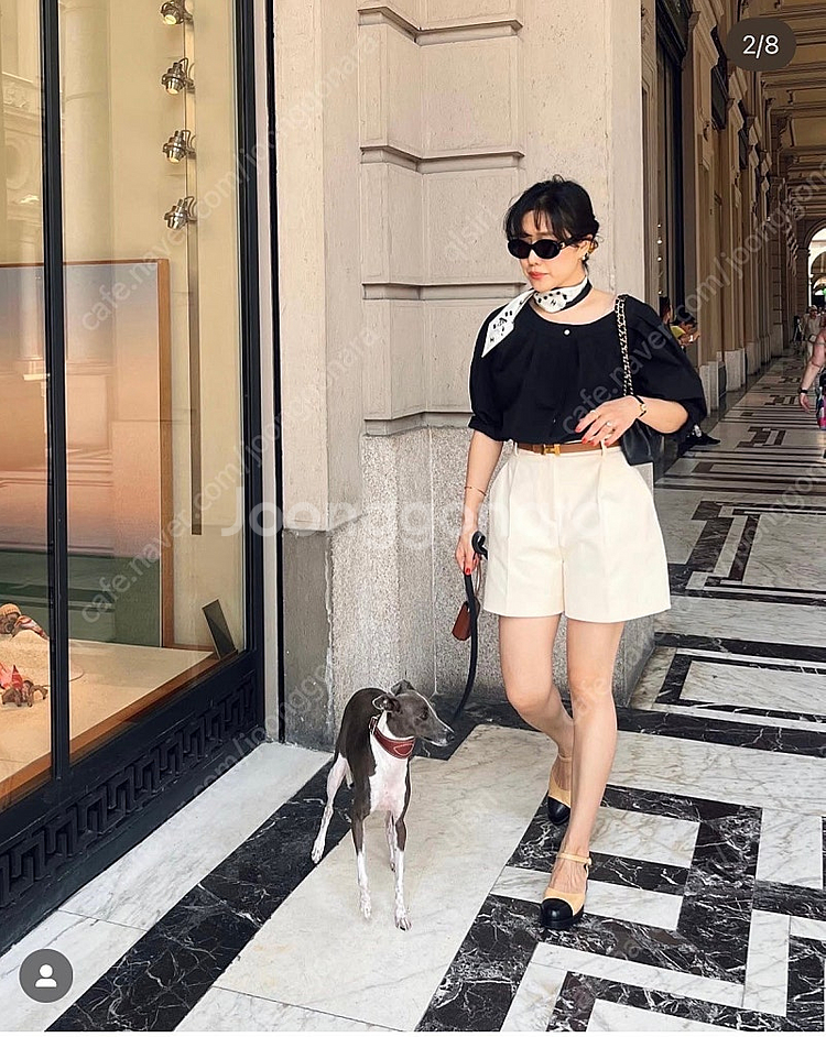 노미나떼 클래식 볼륨 팬츠- 스몰사이즈, 화이트--1