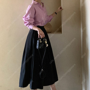 LVM 러브민 라튤립 풀스커트 - 블랙