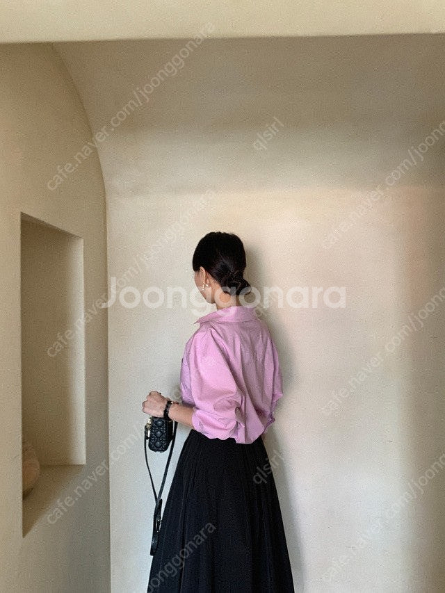 LVM 러브민 라튤립 풀스커트 - 블랙--5