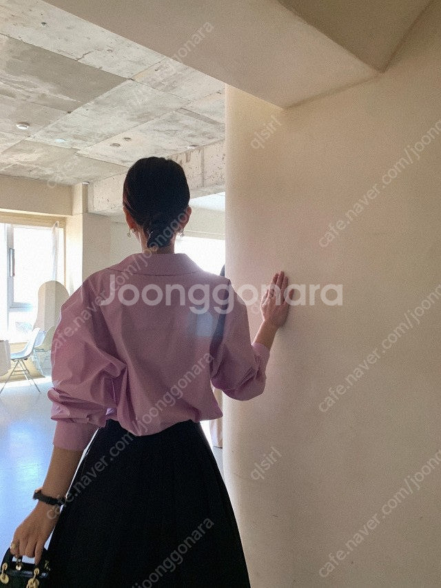 LVM 러브민 라튤립 풀스커트 - 블랙--8