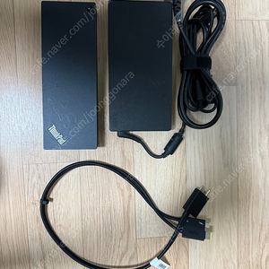 레노버 썬더볼트4 워크스테이션 도킹스테이션 ThinkPad Thunderbolt 4 WorkStation Dock