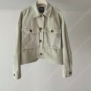 ZARA 데님점퍼 xs