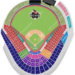 [테이블, 응원석][KT vs LG] 9/16일(화)~9/18일(목) "LG트윈스" 3루 테이블석, 응원지정석 통로 2연석 선착순 양도!!!