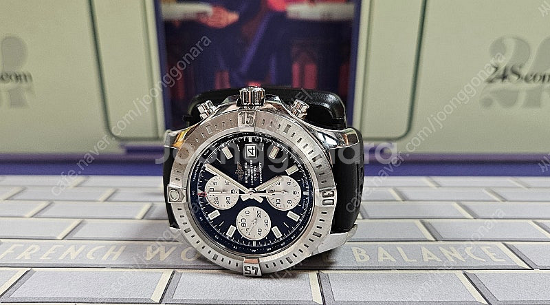 브라이틀링 콜트 크로노그래프 남성용 시계--2