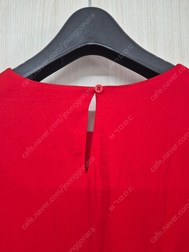 마쥬 레드 롱원피스--5