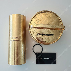 Mac 맥 홀리데이 립키트 (립스틱12세트)+키링거울+골드 원형파우치 (새제품)