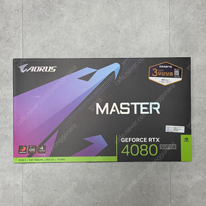 기가바이트 AORUS RTX 4080 SUPER MASTER (4080S 어로스 마스터 / 어마)