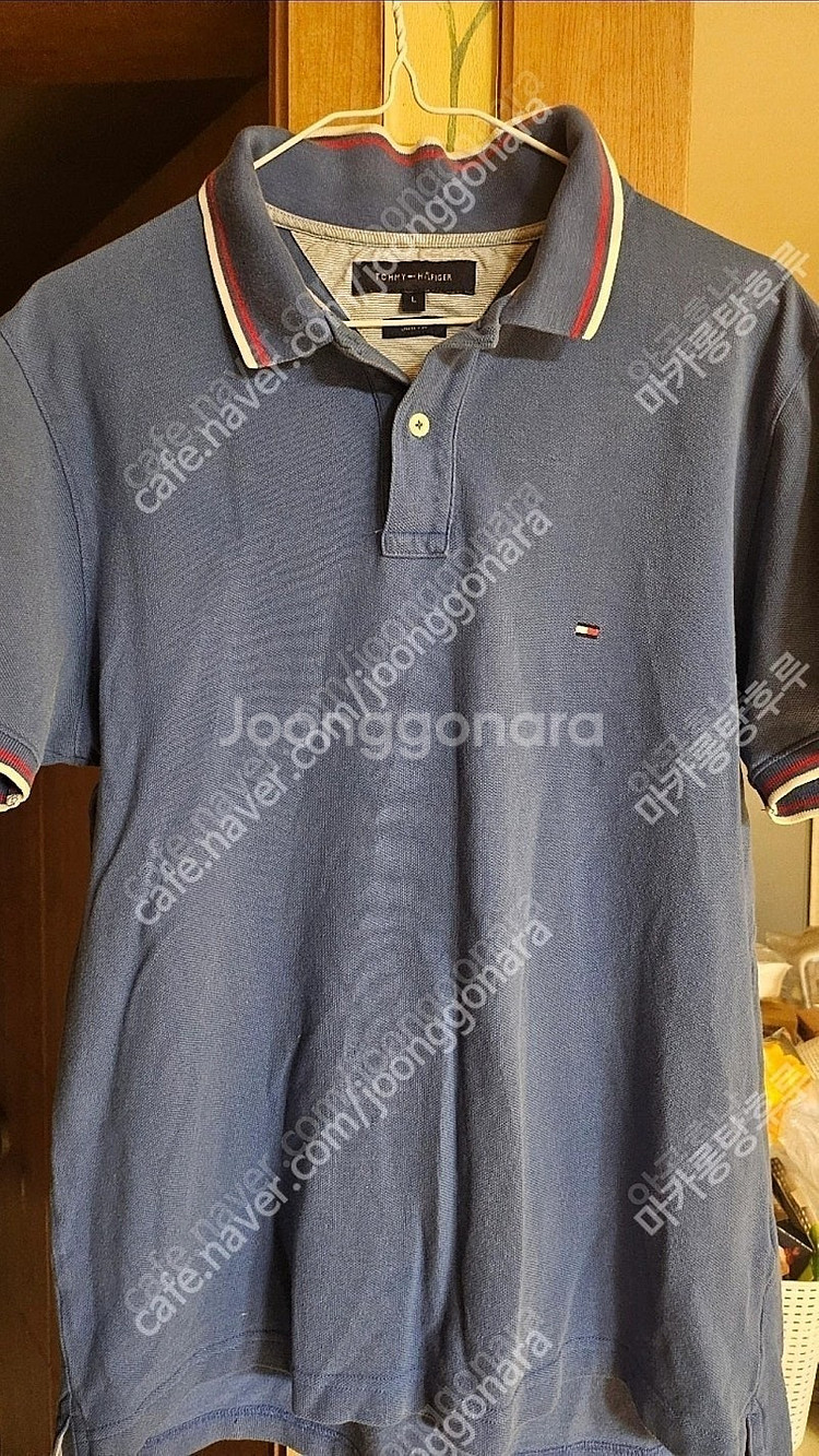 타미힐피거 반팔 카라티 100사이즈(L) 판매해요.--0