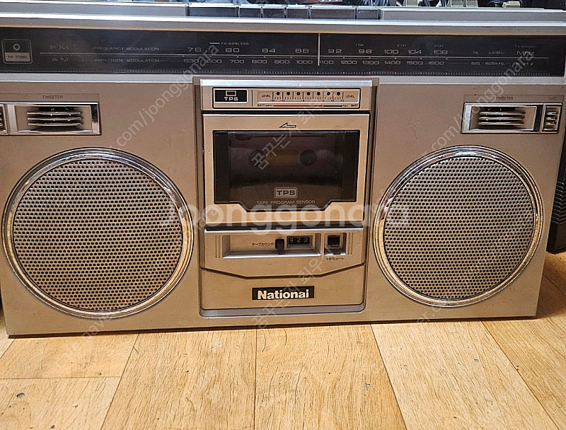 빈티지 National RX-5100 라디오 카세트 붐...--0